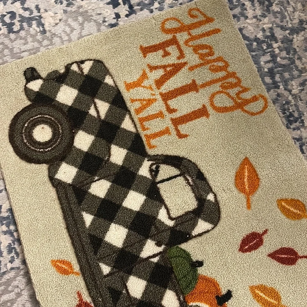 Happy Fall Y’all Door Mat